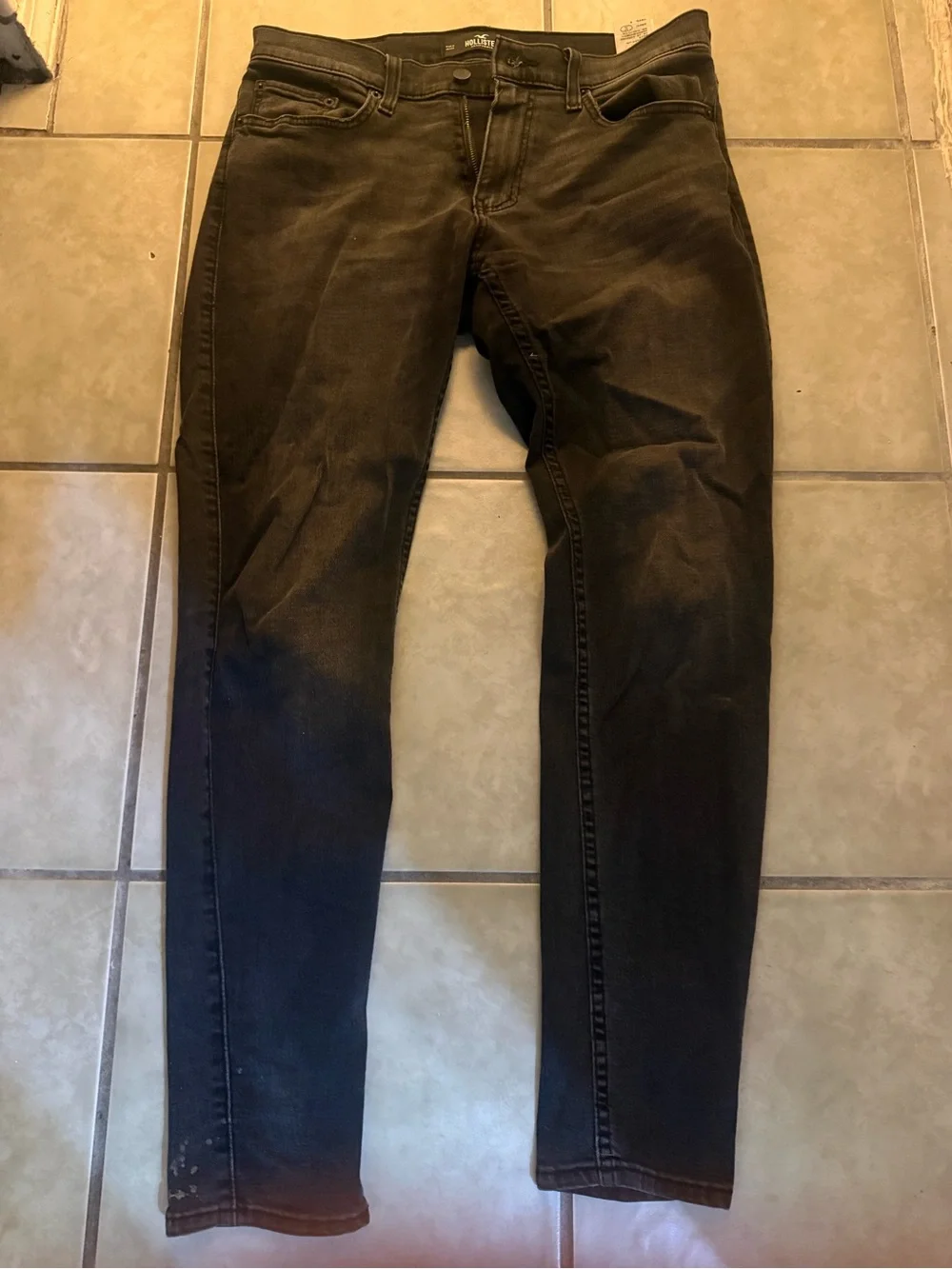 Hollister black slim